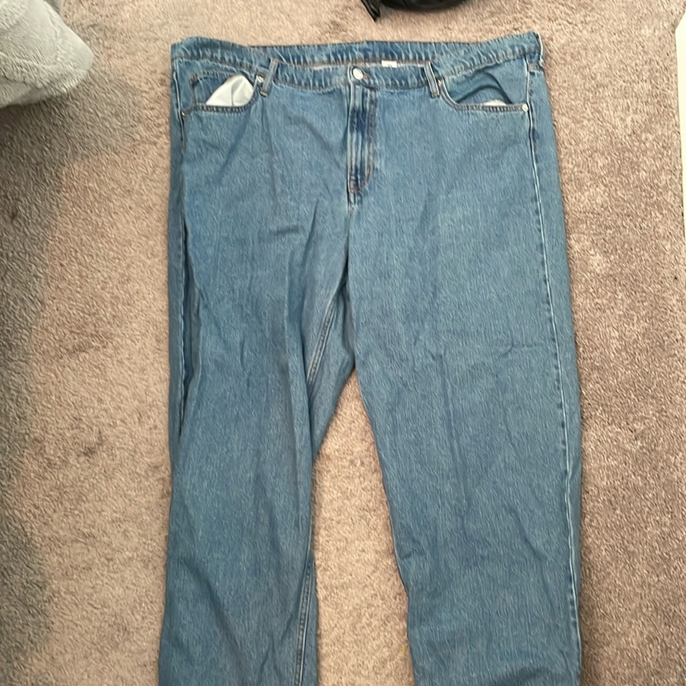 Low Rise Baggy Jeans Plus Size